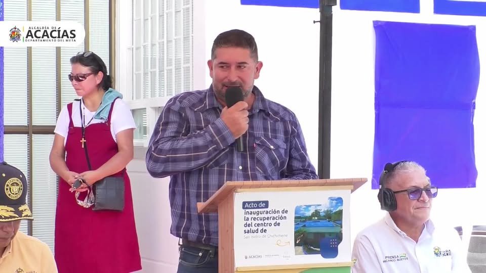 #EnVivo INAUGURACIÓN DEL CENTRO DE SALUD DE SAN ISIDRO DE CHICHIMENE 🩺